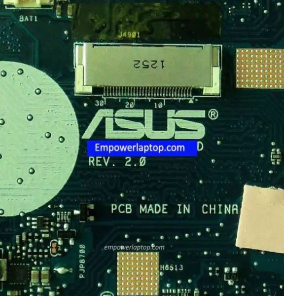 Asus G75VX Hauptplatine