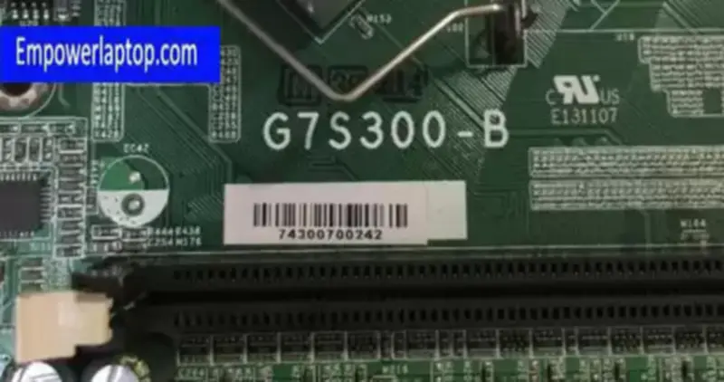 G7S300-B G7S301-001G Industrie-Motherboard