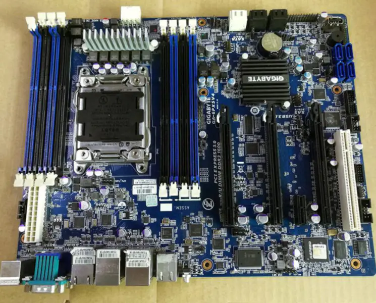 Gigabyte GA-6PXSV4 6PXSV4 LGA2011 Gigabit Server Mainboard Unterstützung E5 V1/V2