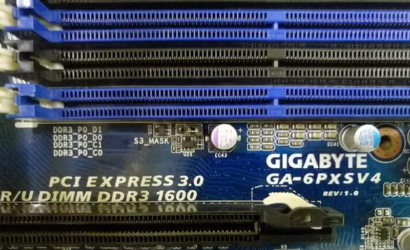 Gigabyte GA-6PXSV4 6PXSV4 LGA2011 Gigabit Server Mainboard Unterstützung E5 V1/V2