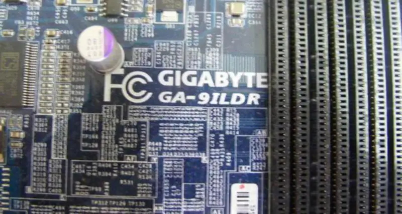 Gigabyte GA-9ILDR 604-Pin Print Server Mainboard