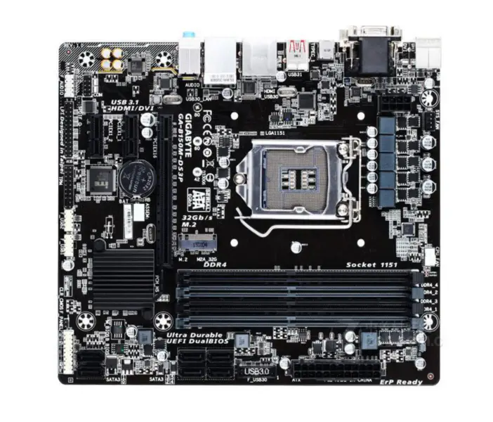 Gigabyte GA-B150M-DS3P Hauptplatine LGA 1151 DDR4
