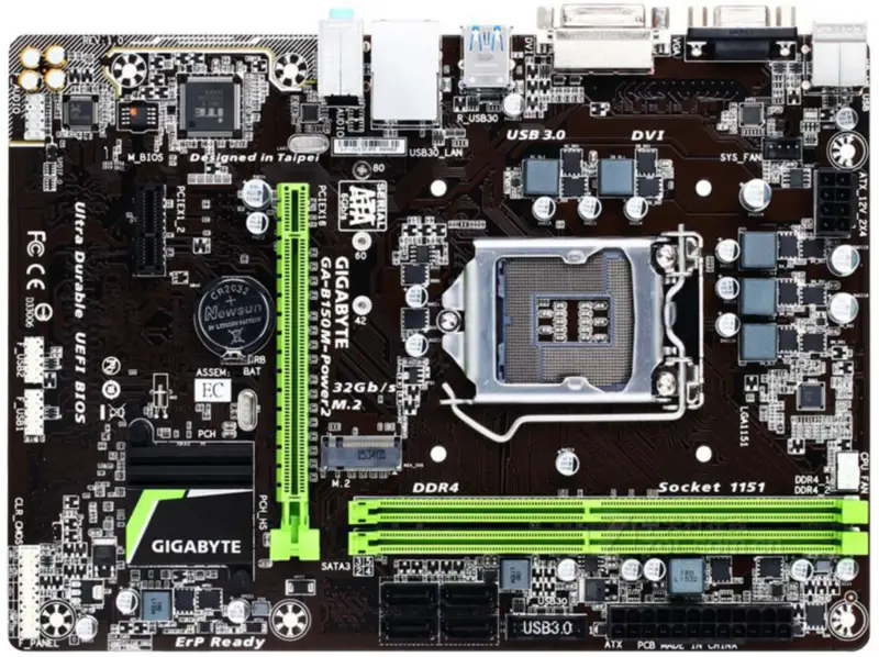 Gigabyte GA-B150M-Power2 Hauptplatine LGA 1151 DDR4