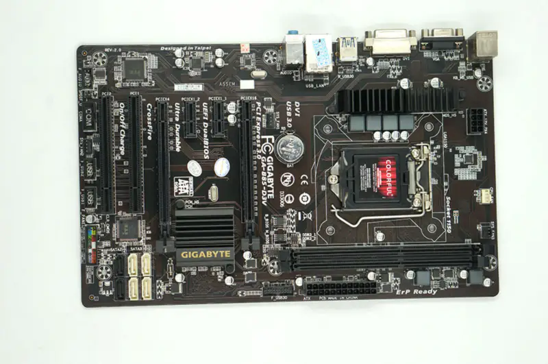 Gigabyte GA-B85-D3V B85-D3V B85 LGA 1150 ATX-Motherboard