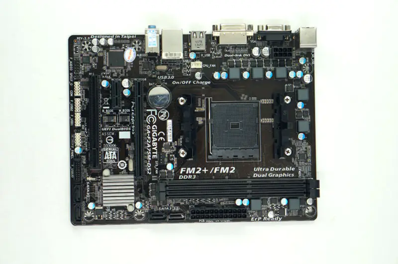 Gigabyte GA-F2A75M-DS2 F2A75M-DS2 A75 FM2 Micro ATX Mainboard