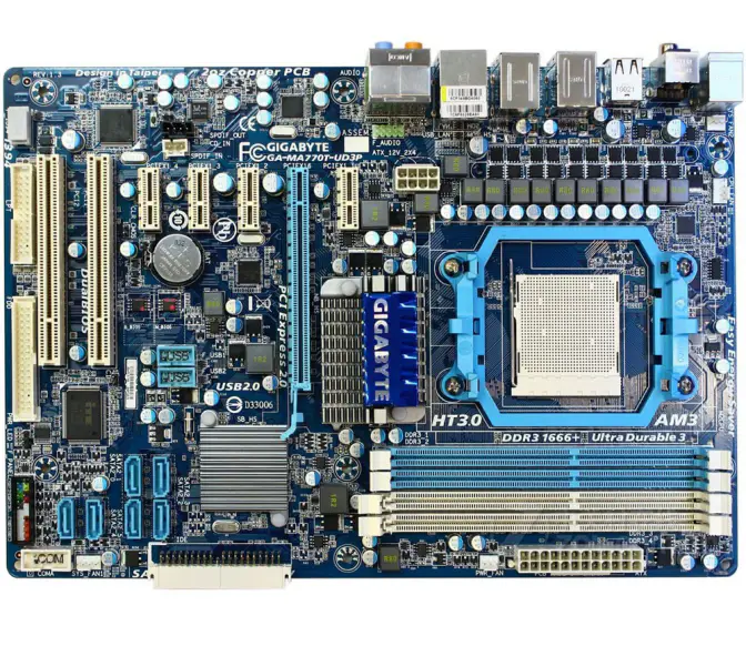 Gigabyte GA-MA770T-UD3P Hauptplatine