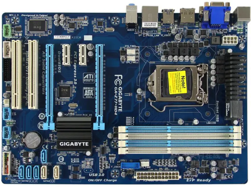 Gigabyte GA-Z77-HD4 Hauptplatine