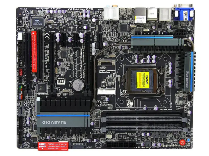 Gigabyte GA-Z77X-UP5 TH Hauptplatine