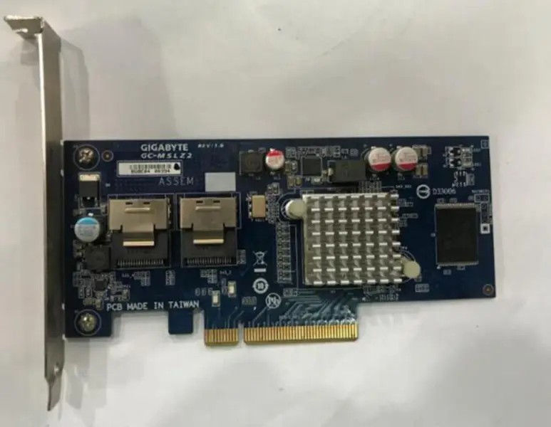 Gigabyte GC-MSLZ2 SAS2008 6GB SAS Raid-Karte RAID 0/1/1E/10 Unterstützung 4T 6T 8T