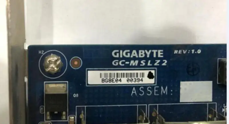 Gigabyte GC-MSLZ2 SAS2008 6GB SAS Raid-Karte RAID 0/1/1E/10 Unterstützung 4T 6T 8T