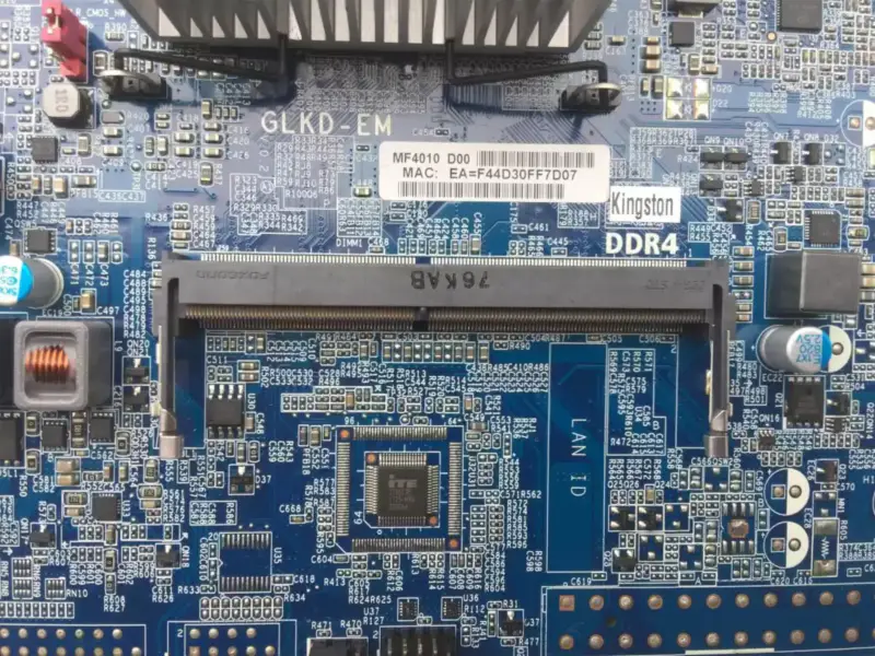 ECS GLKD-EM J4005U/EMCC64G 17X19 Mainboard