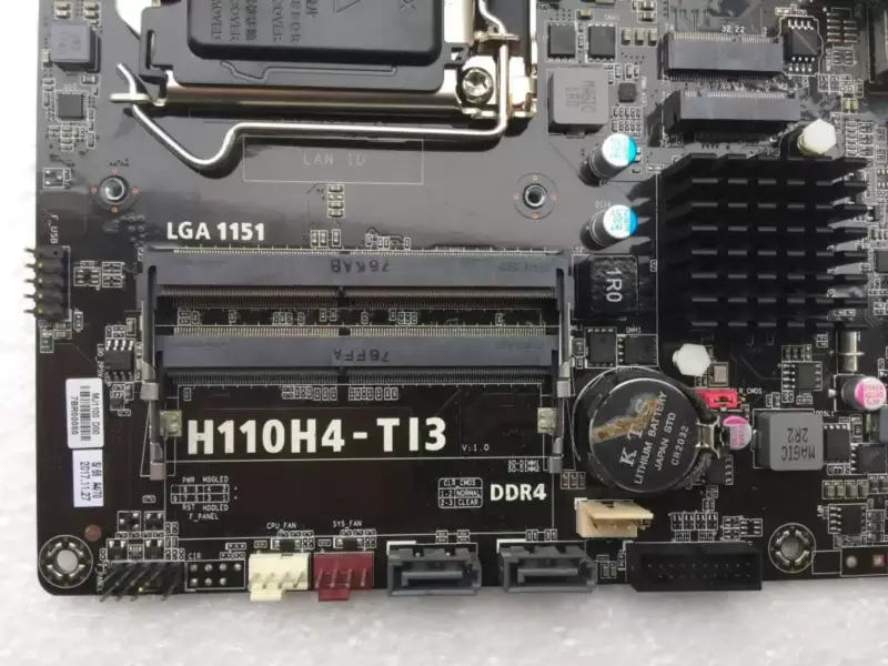 ECS H110H4-TI3 Mainboard H110 Chipsatz LGA1151 Mini-ITX