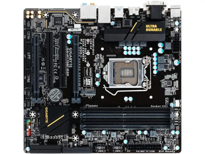 Gigabyte GA-H170M-D3H Mainboard DDR4