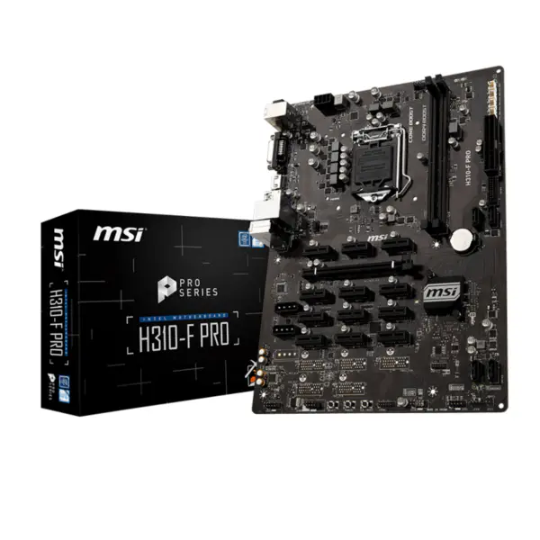 MSI H310-F PRO Mainboard LGA1151 H310 DDR4 13 PCIe