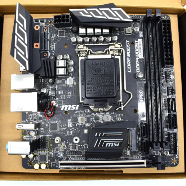 MSI H310I PRO Hauptplatine