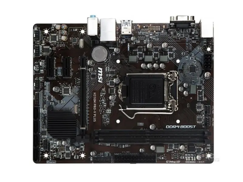 MSI H310M PRO-V PLUS Mainboard Sockel AM4 DDR4 Für Intel H310M H310M USB3.0