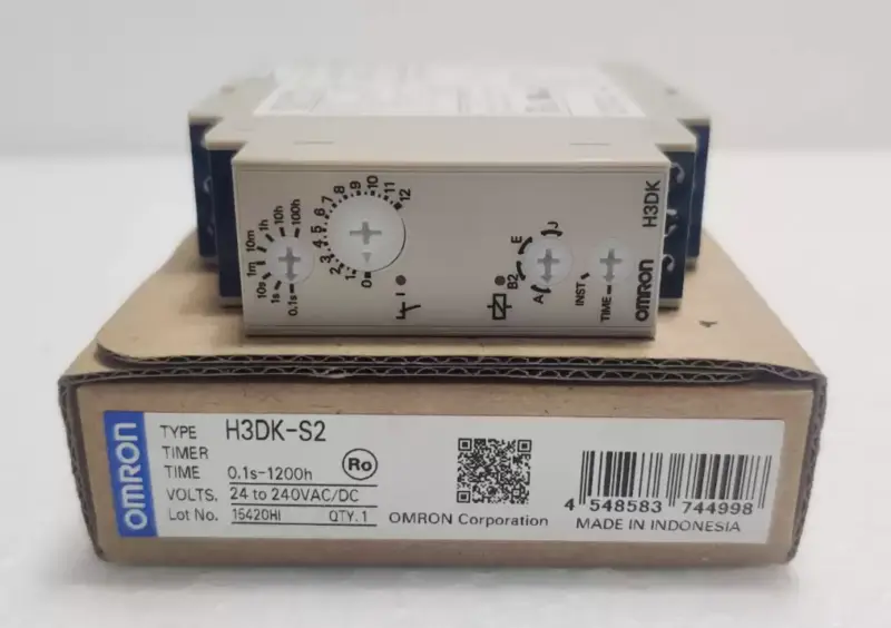 Omron H3DK-S2 Zeitrelais 24-240VAC/DC 3