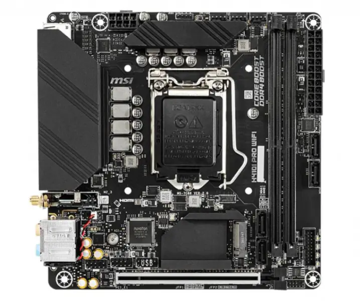 MSI H410I PRO WIFI Motherboard Mini-ITX Intel h410 DDR4 64G Unterstützung 10 gen LGA 1200 CPU