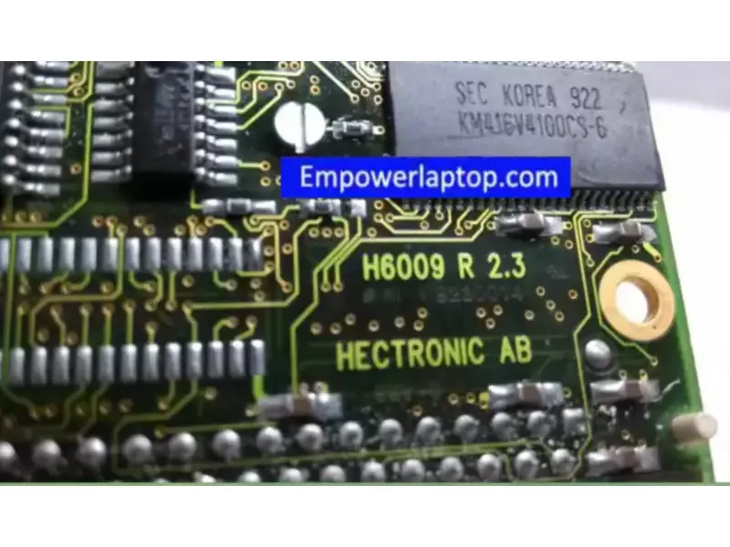 HECTRONIC AB H6009 R 2.3 FUNK TEST S/N 3980 industrielle Hauptplatine
