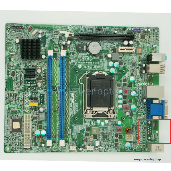 Acer LGA 1155 H61H2-AD Hauptplatine