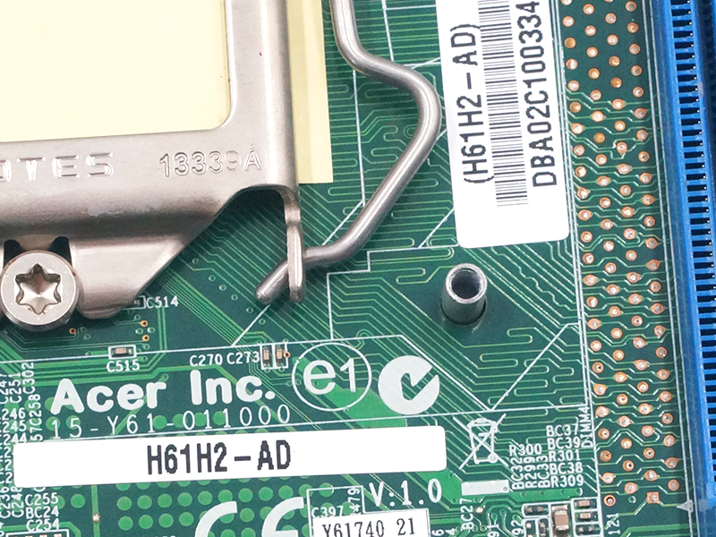 Acer LGA 1155 H61H2-AD Hauptplatine