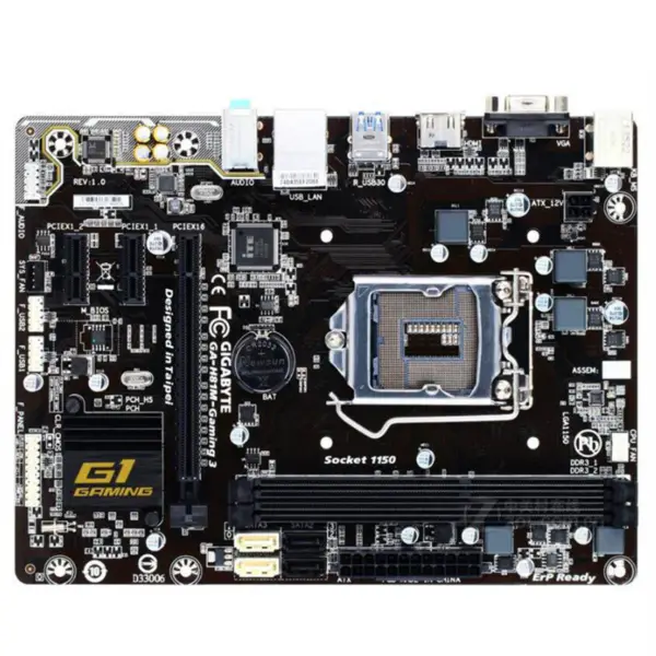 Gigabyte GA-H81M-Gaming 3 Mainboard H81 Sockel LGA 1150 DDR3 USB3.0 SATA3.0