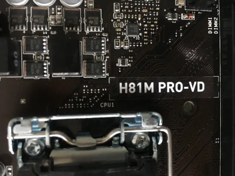 MSI H81M-PRO VD Hauptplatine