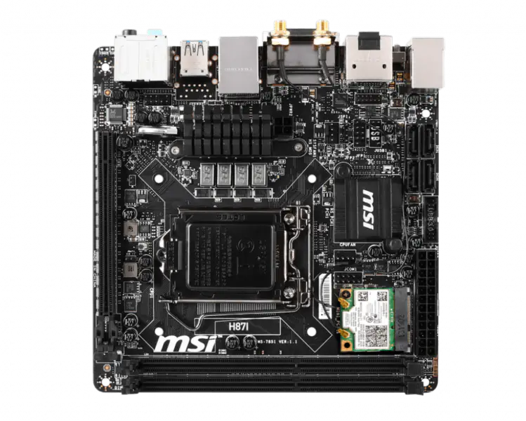 MSI H87I Mainboard LGA1150 DDR3 16G Mini-ITX