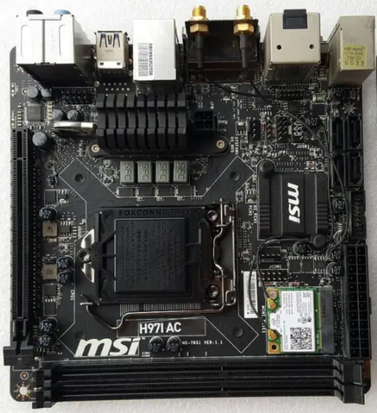 MSI H97I AC Hauptplatine