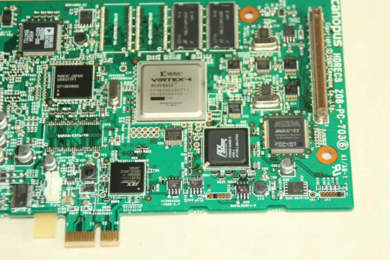 Canopus HDRECS Z08-PC-703 Pegasus Multiformat-Erfassungskarte für Echtzeit-Videobearbeitung