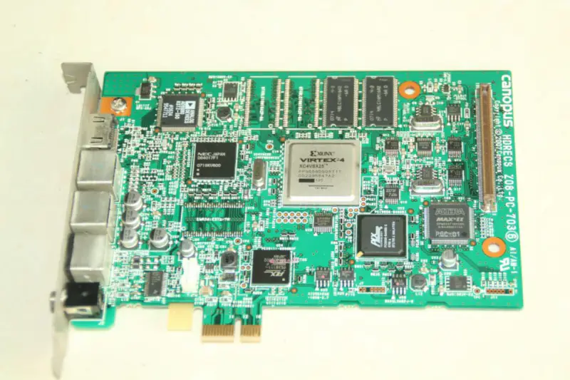 Canopus HDRECS Z08-PC-703 Pegasus Multiformat-Erfassungskarte für Echtzeit-Videobearbeitung