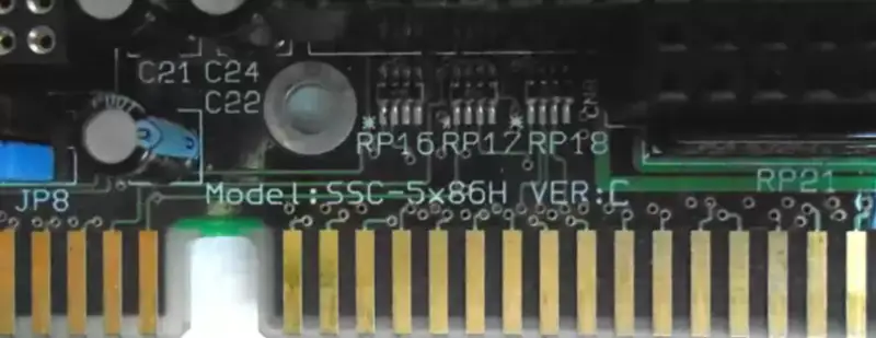 SSC-5X86H VER:C Industrie-Motherboard