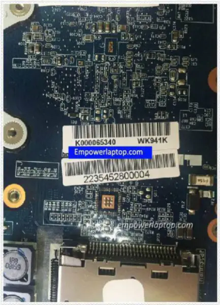 Toshiba K000065430 Qosmio F50 F55 pm45 JSKAA LA-4161P Hauptplatine