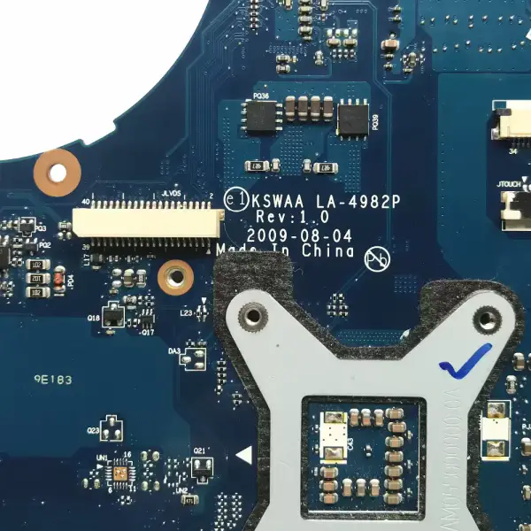 Toshiba Satellite L500 L550 L555 KSWAA LA-4982P K000086430 Laptop-Motherboard mit dedizierter Grafik
