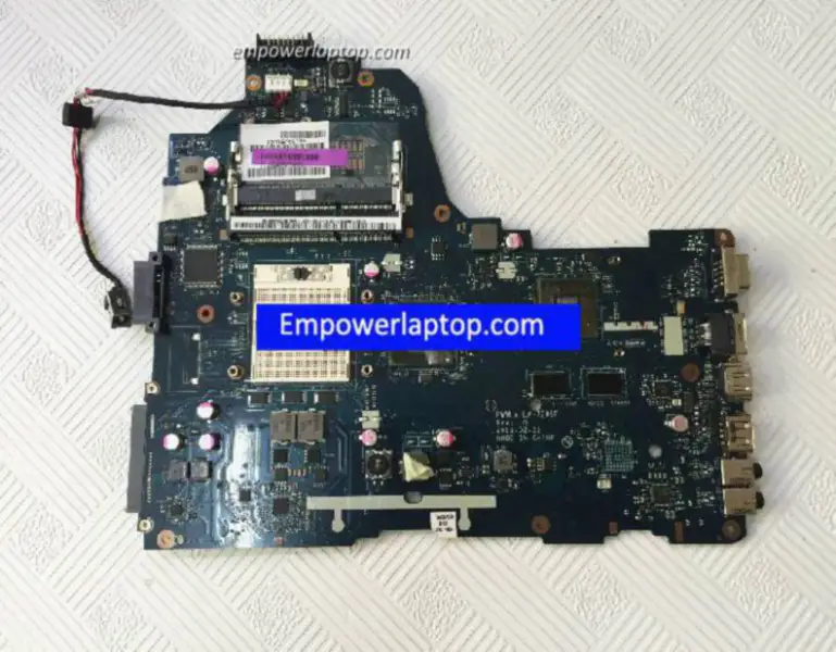 Toshiba SAEL C660 K000124380 LA-7201P Hauptplatine