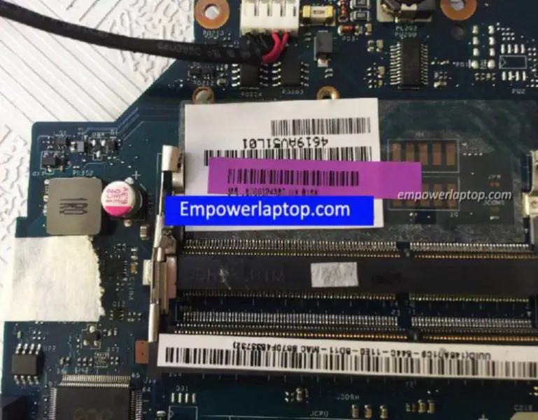 Toshiba SAEL C660 K000124380 LA-7201P Hauptplatine