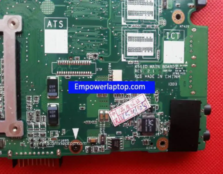 Asus K70IC Hauptplatine