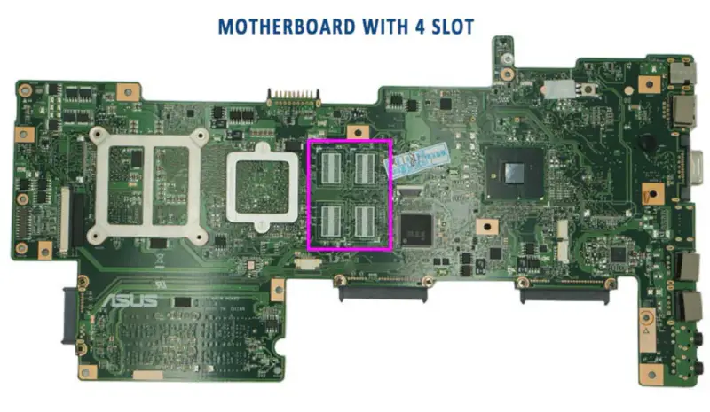 Asus K72JR Hauptplatine