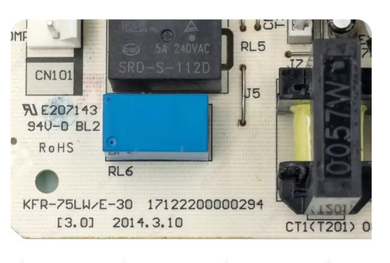 Midea Klimagerät Außeneinheit Steuerplatine KFR-75LW/E-30 Leiterplatte KFR-120W/S-511Q 17122200000294