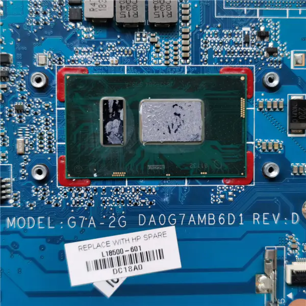 HP Pavilion 14-CE TPN-Q207 DA0G7AMB6D1 L18500-601 Hauptplatine