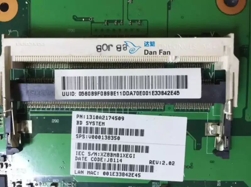 Toshiba Satellite L305D V000138350 Hauptplatine