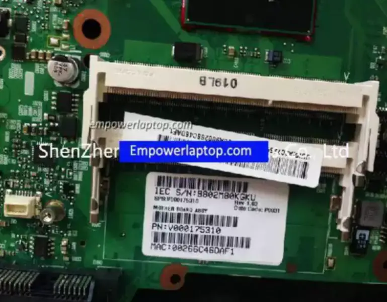 Toshiba Satellite L552 V00017530 6050A2335901-MB-A01 Hauptplatine