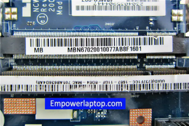 Acer E527 E627 5532 5517 NCWG0 Hauptplatine