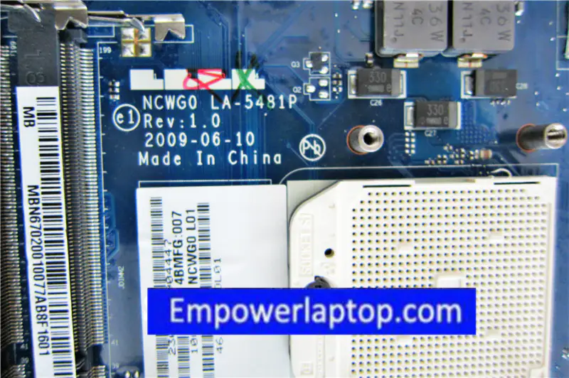 Acer E527 E627 5532 5517 NCWG0 Hauptplatine