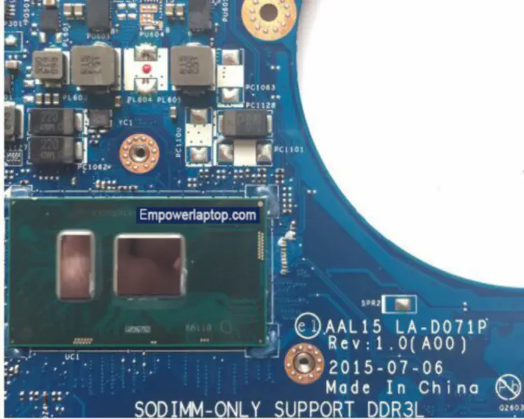 Dell 5559 AAL15 LA-D071P Hauptplatine