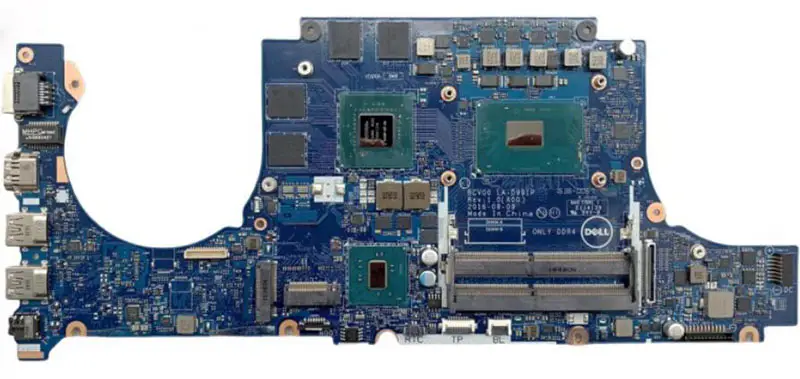 DELL Inspiron 14-7466 15-7566 LA-D991P Hauptplatine