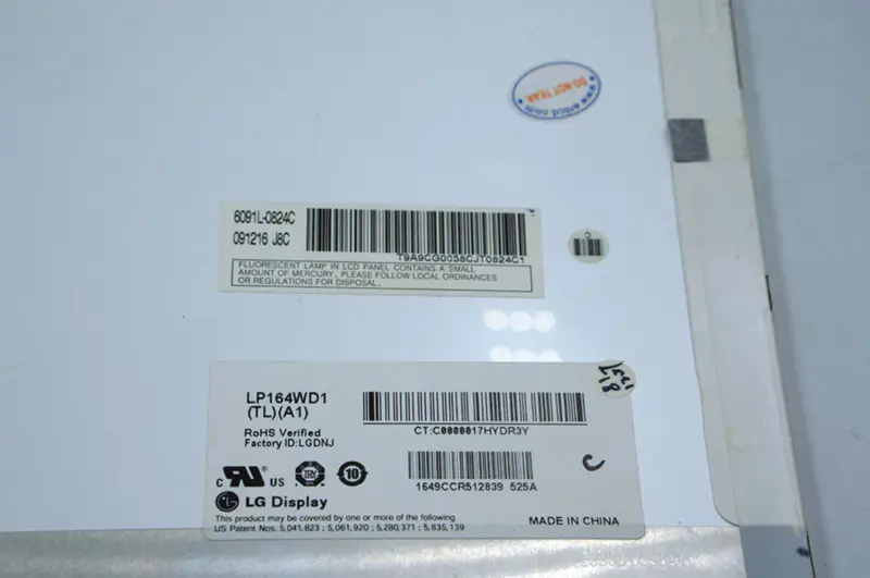 LG LP164WD1-TLA1 LCD-Bildschirm