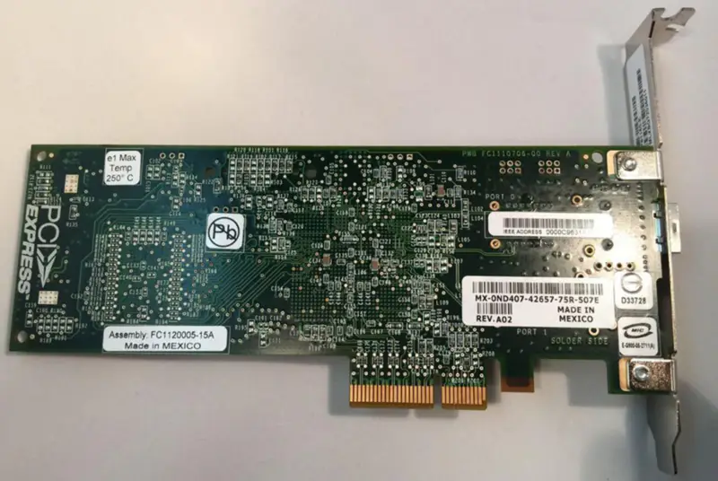 Emulex LPE1150-E 4Gbit PCIe x4 Single Port FC HBA Karte FC1120005-15A