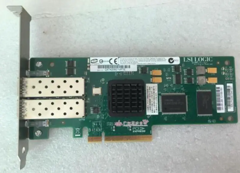 LSI Logic LSI7204EP Dual-Port 4Gb Fibre Channel PCI-e x8 HBA-Karte