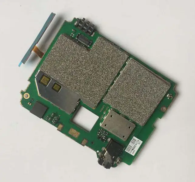 Lenovo A850 Motherboard mit Chips freigeschaltet